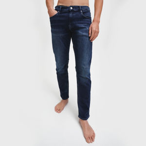 Calvin Klein pánské tmavě modré džíny - 33/32 (1BJ)